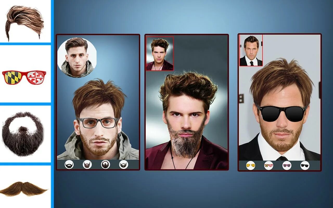 Программа для прически мужской Men Photo Editor Boys Makeup Hair Style Editor APK for Android Download