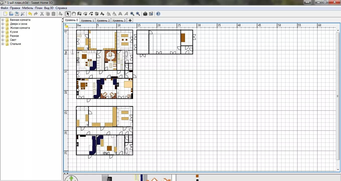 Floor Plan Maker - Make Floor Plans Simply Free floor plans, Library floor plan,