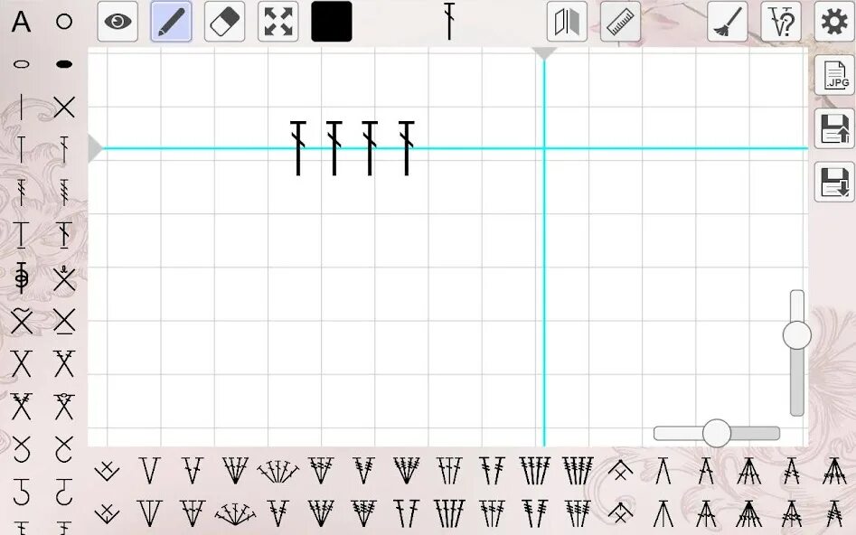 Программа для рисования схем вязания крючком Конструктор вязания крючком - Apps en Google Play