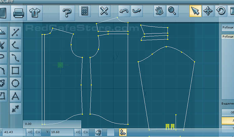 Программа для выкройки одежды скачать русская Новая версия RedCafe 1.2.0