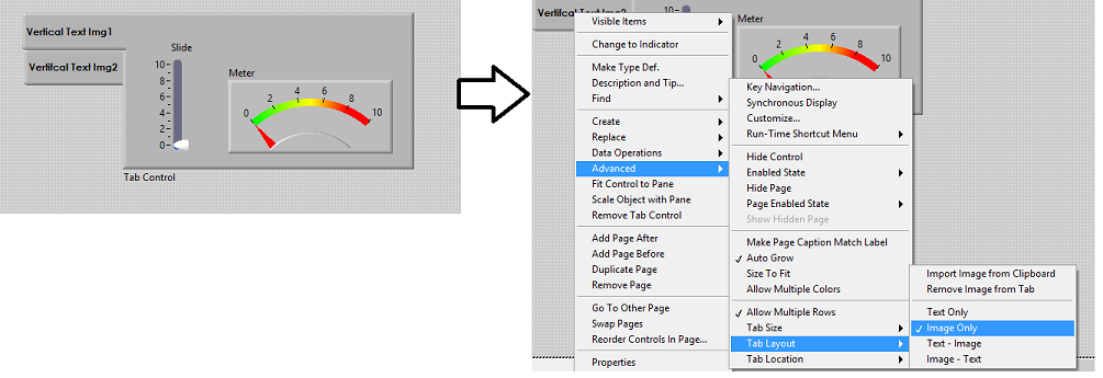 Программа фото математик Labview: a tab panel with vertical tabs - Stack Overflow