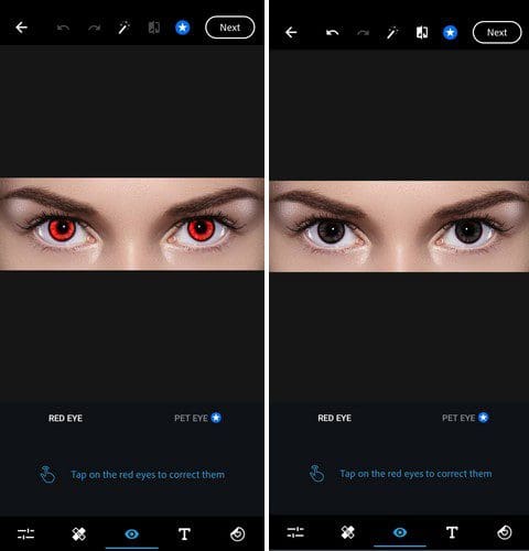 Программа глаз для фото 5 Free Android Apps to Remove Red Eye - Technipages