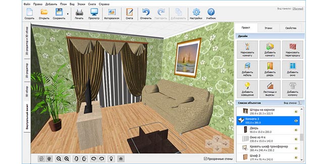 Программа интерьер квартиры на русском 3D технологии для создания интерьера - KVnews.ru
