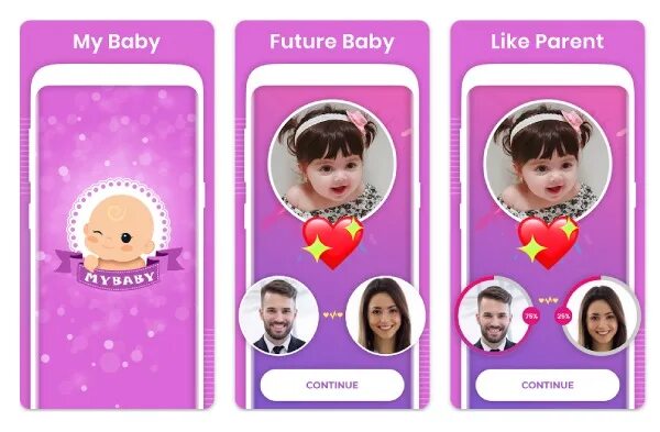 Программа какой будет ребенок по фото родителей Choose Right Baby Face Predictor Apps for You and Your Loved One