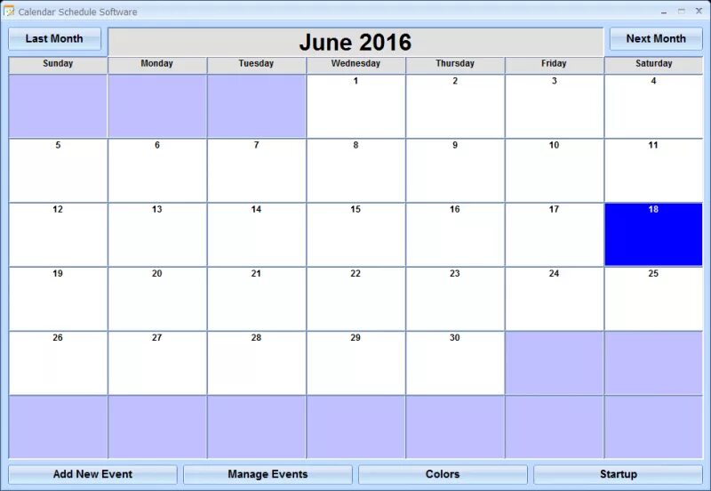 Программа календарь на год Calendar Schedule Software 7.0 on FileCart