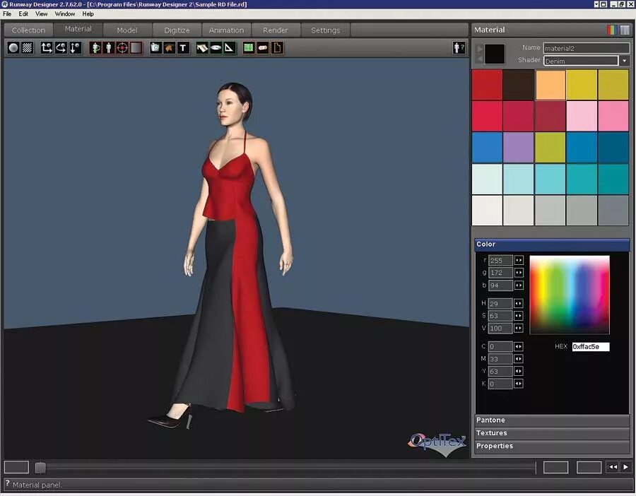 Программа одежда фото OptiTex Integrates New Features Into 3D Runway Designer 10 Technology News Israe