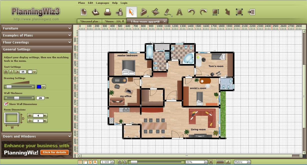 Программа планировки дома на русском Rey's Anik Anik Atbp: Free Online Floor Layout Plan And Room Design 751