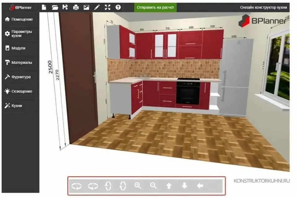 Программа планировки кухни онлайн бесплатно на русском Create a kitchen design (66 Photos)