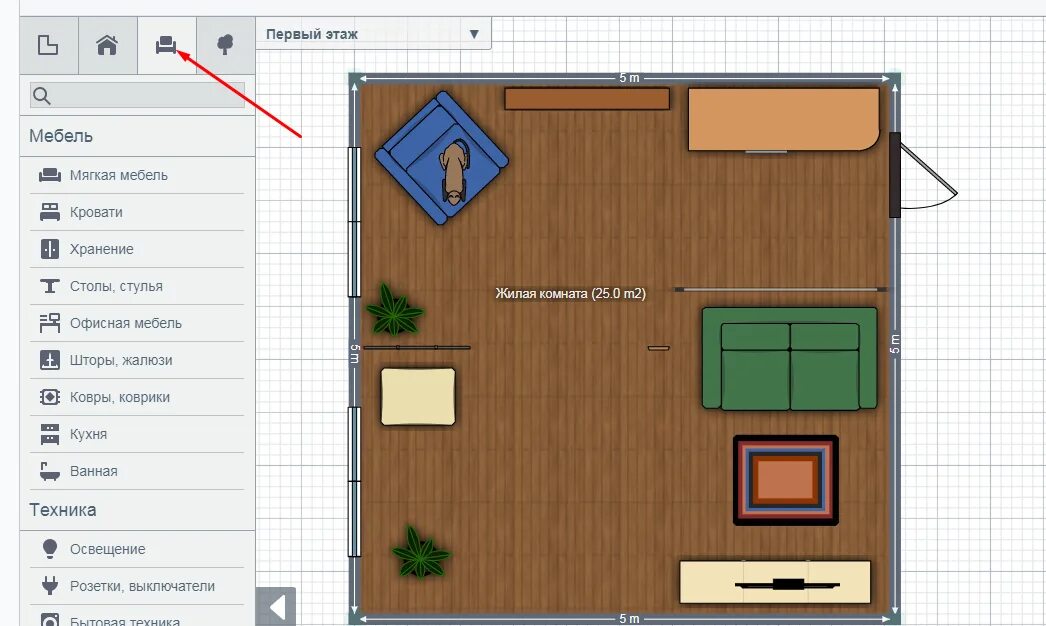 Программа планировки мебели в комнате онлайн Планировщик комнаты с мебелью фото, видео - 38rosta.ru
