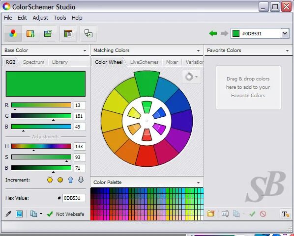 Программа подбора цветов по фото Выбор цветовой гаммы изделия. Программа ColorSchemer Дневник Иримед