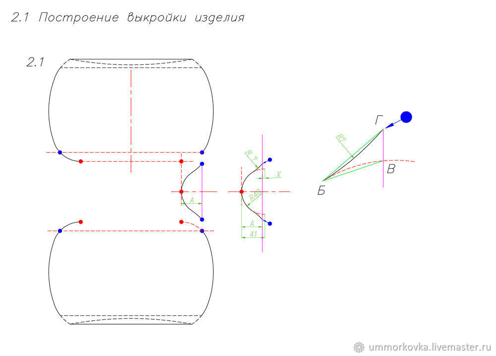 Программа построение выкроек сумок Проектируем сумку. Часть 3. Построение выкройки сумки: Мастер-Классы в журнале Я