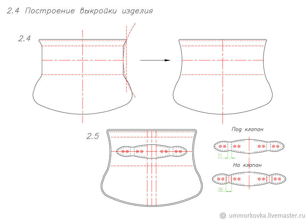 Программа построение выкроек сумок Проектируем сумку. Часть 3. Построение выкройки сумки: Мастер-Классы в журнале Я