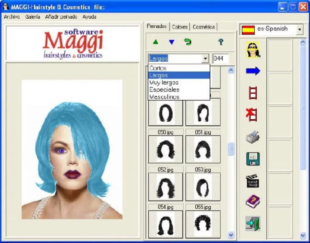 Программа прическа и цвет волос Maggi - Download