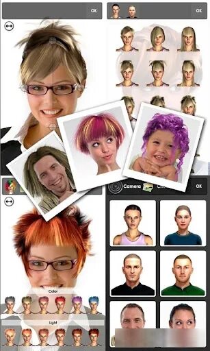 Программа прическа по фото андроид Magic Mirror, Hair styler - Samsung Bada, Форум, Новости, Скачать для bada, игры