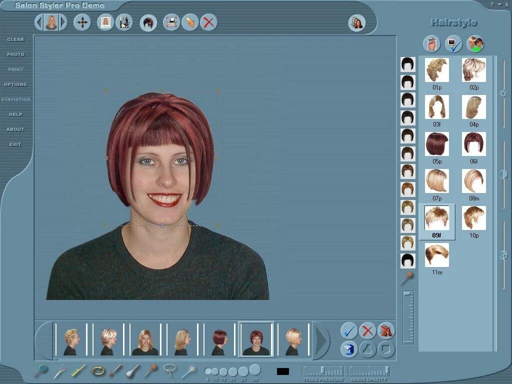 Программа примерить прическу на свое фото Salon Styler Pro latest version - Get best Windows software