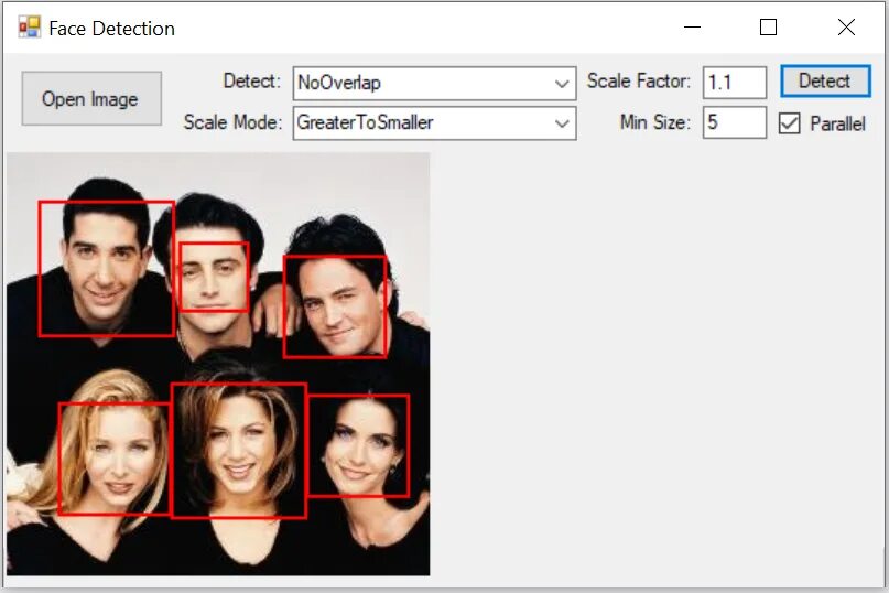 Программа распознавания лиц по фото Image Face Detection with C# NET - DevInDeep NET with Source Code