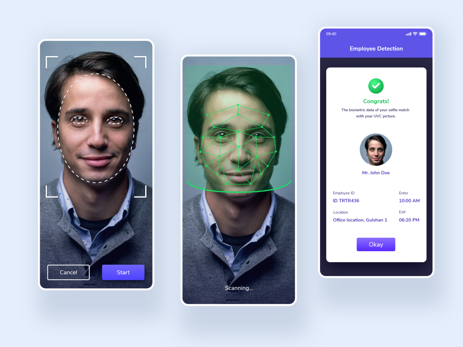 Программа распознавания лиц по фото онлайн Face Detection App Concept Face recognition, Face id, Facial recognition