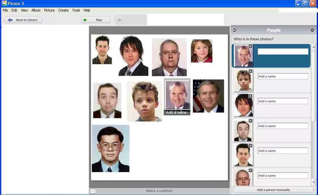 Программа распознавания лиц по фото онлайн php - Automatic face detection using Picasa API to extract individual images - S