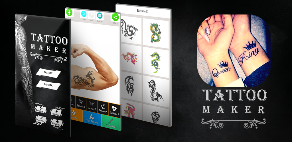 Программа тату фото Tattoo Maker - Love Tattoo - Descargar APK para Android Aptoide