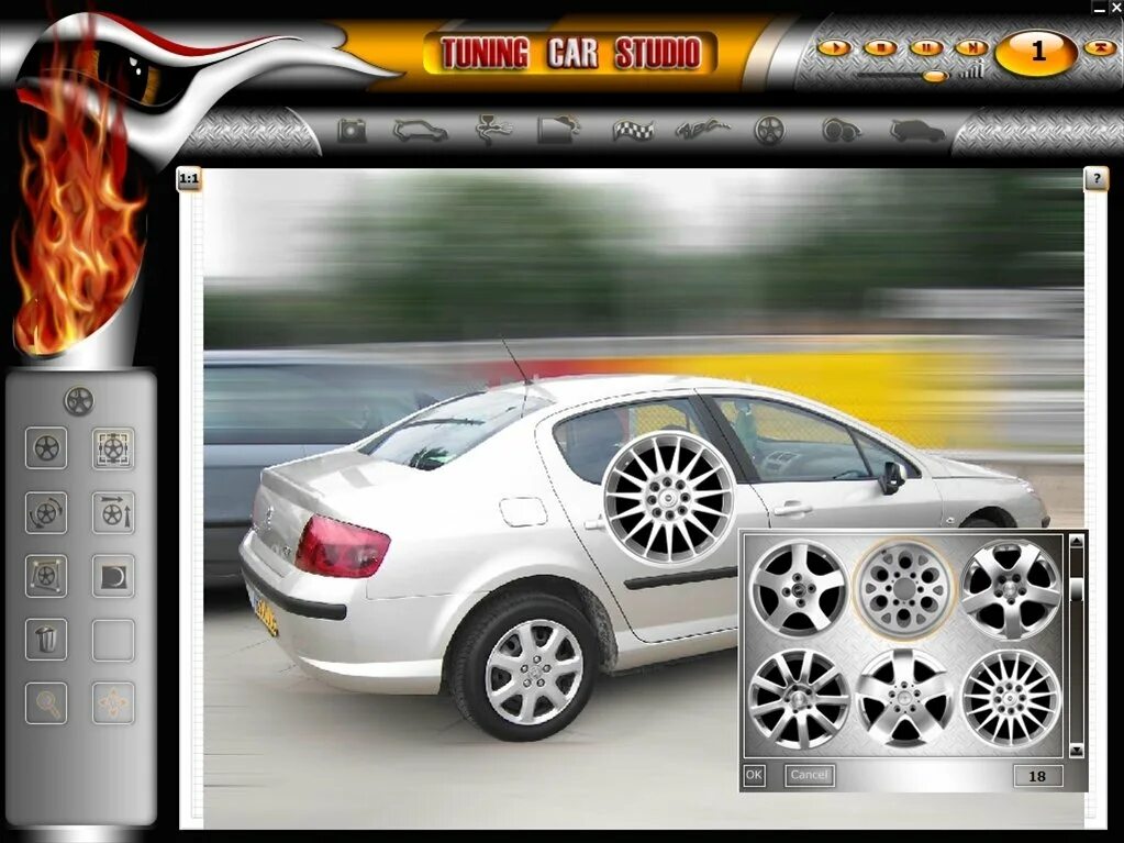 Программа тюнинг авто бесплатно Tuning Car Studio SK - Download for PC Free