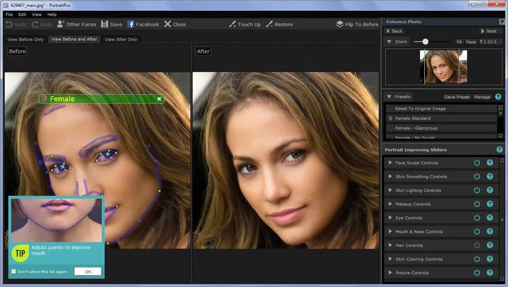 Программа замены фото онлайн бесплатно Anthropics Portrait Studio 15.7.3 + Portable + Rus + Repack