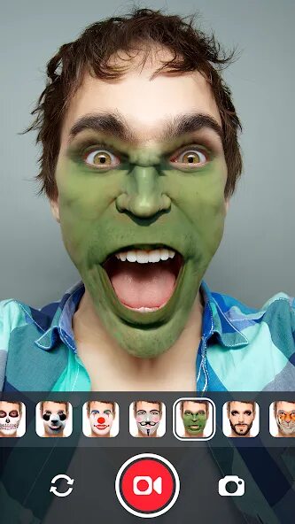 Программа замены лица на фото для андроид Face Swap Live - Праграмы ў Google Play