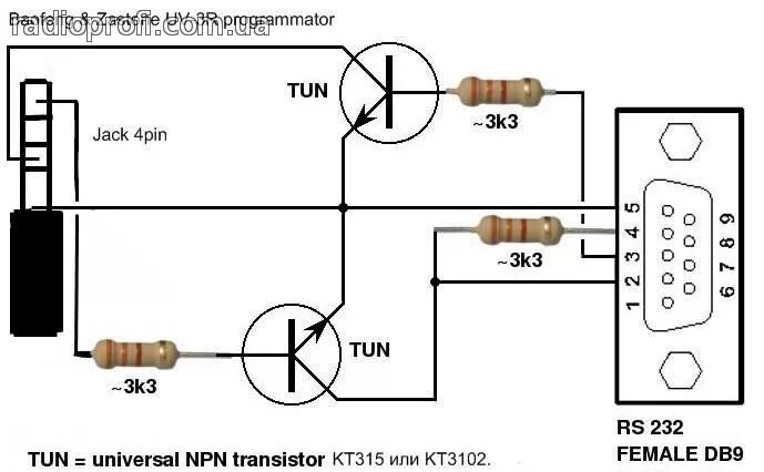 Программатор для рации alinco распайка программатора Схема программатора для Baofeng UV-3R - Baofeng - Софт на рации, схемы, инструкц