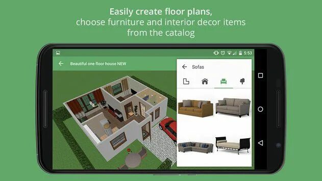 Программы дизайна интерьера андроид Planner 5D - Interior Design v1.5.22 FULL APK APKBOO