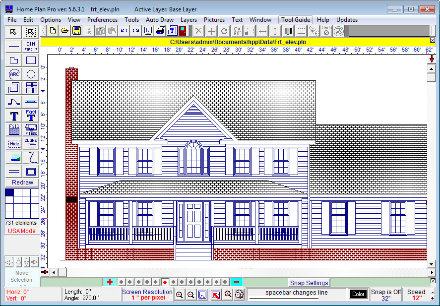 Floor Plan Maker - Make Floor Plans Simply Free floor plans, Library floor plan,