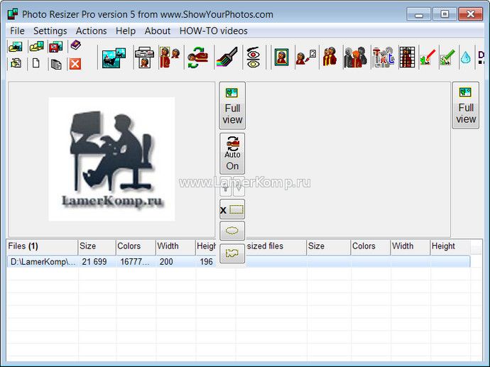 Программы для замены текста на фото Photo Resizer Pro 5.5.01 скачать бесплатно