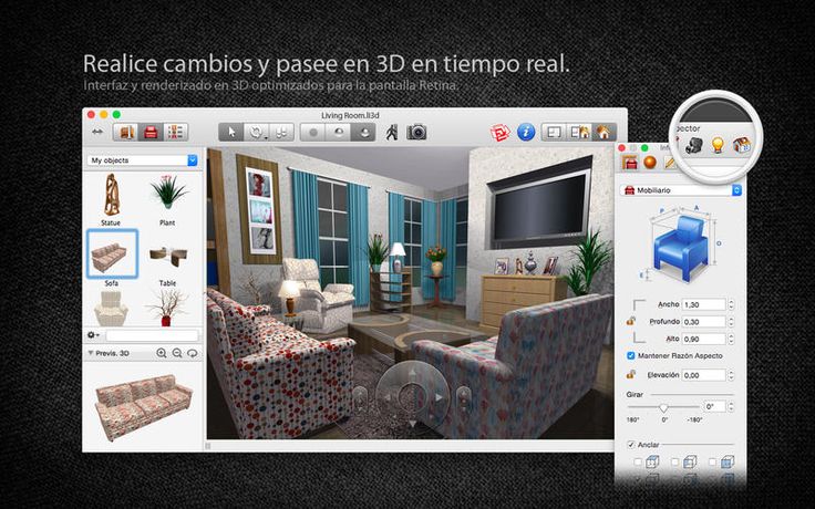 Программы про интерьер Live Interior 3D Standard Edition rebajo por tiempo limitado Software de diseño 