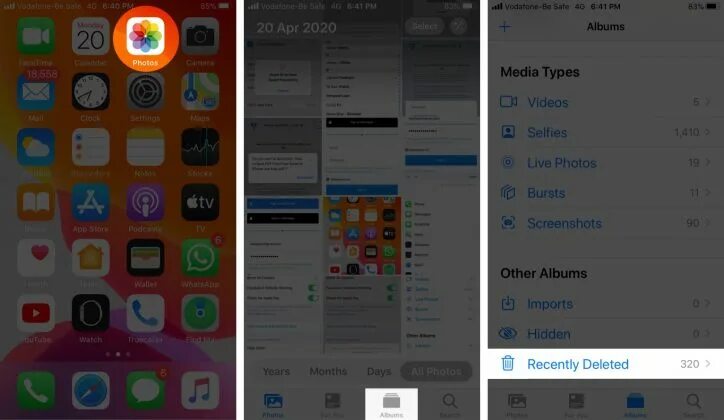 Программы удаленные фото айфон How to Recover Deleted Photos from iPhone or iPad