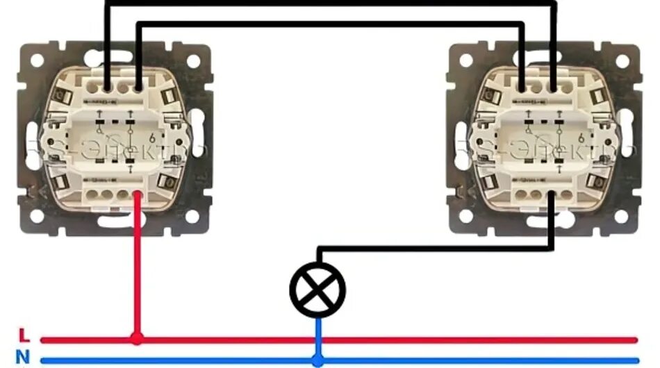 Проходной выключатель lezard схема подключения Как подключить проходной выключатель: пошаговая инструкция и полезные советы