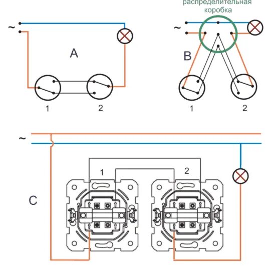 Проходной выключатель viko схема подключения Проходной выключатель, схема подключения - Доктор Лом Выключатель, Принципиальна