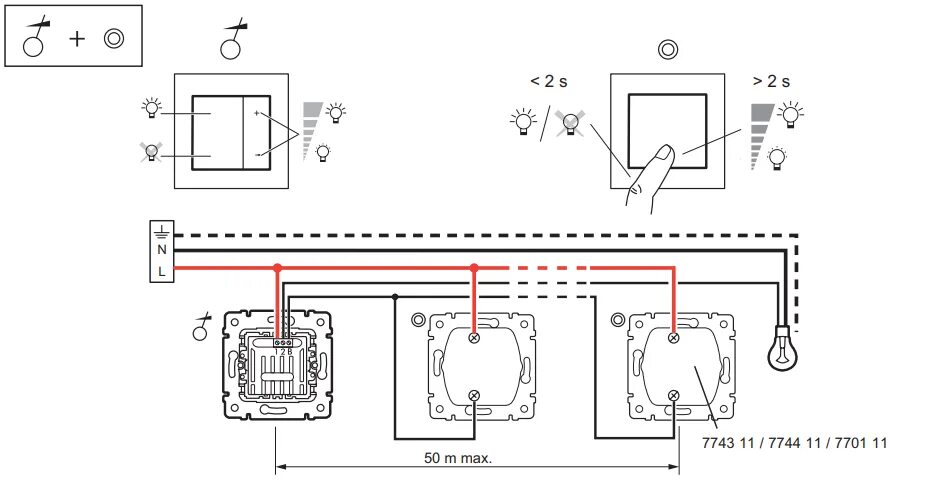 Проходные диммеры схема подключения Диммер проходной - CormanStroy.ru