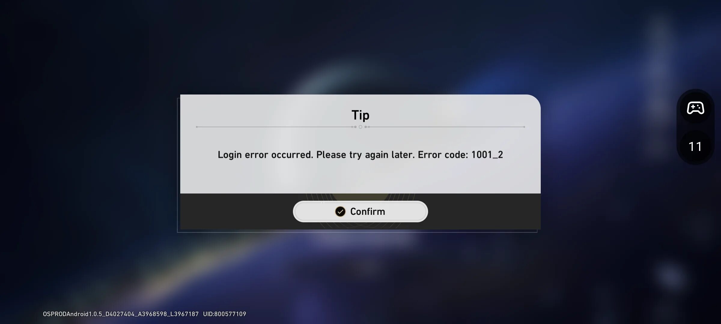 Произошла ошибка подключения elden ring Error 1001_2: Failing to log in Honkai: Star Rail HoYoLAB