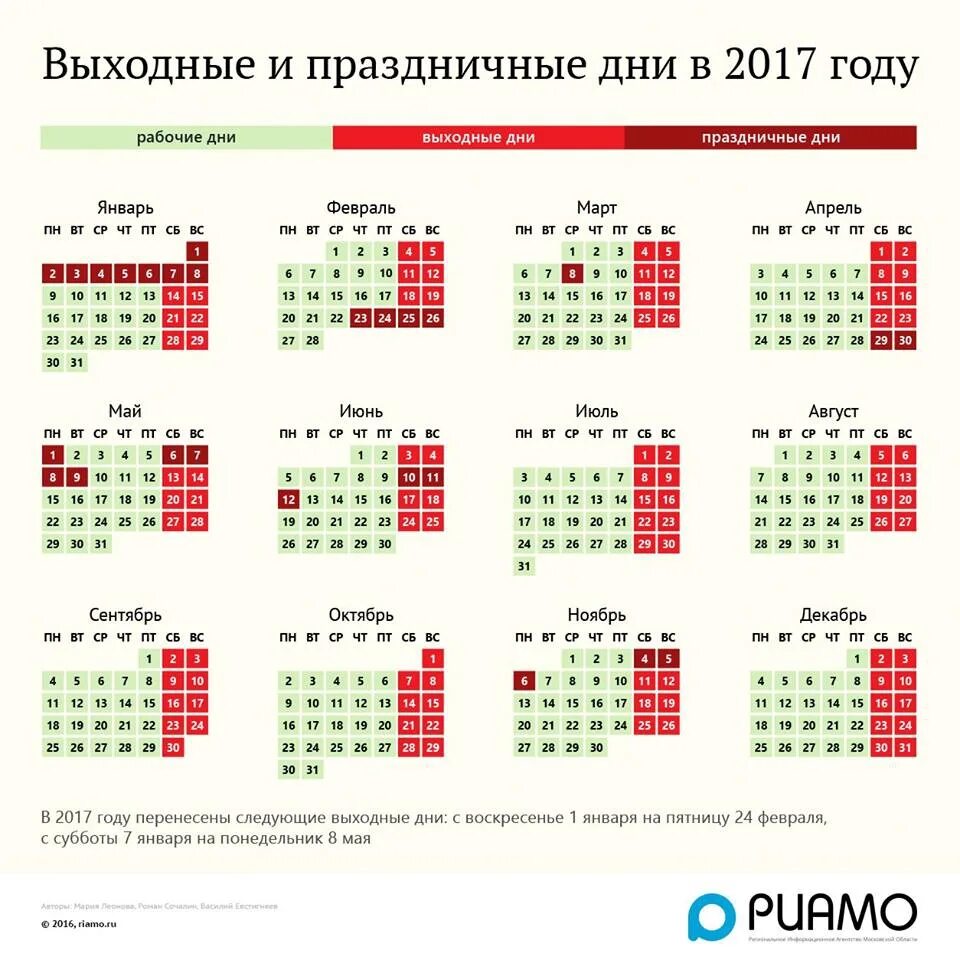 Производственный календарь 2016 с выходными Праздники - все записи по теме