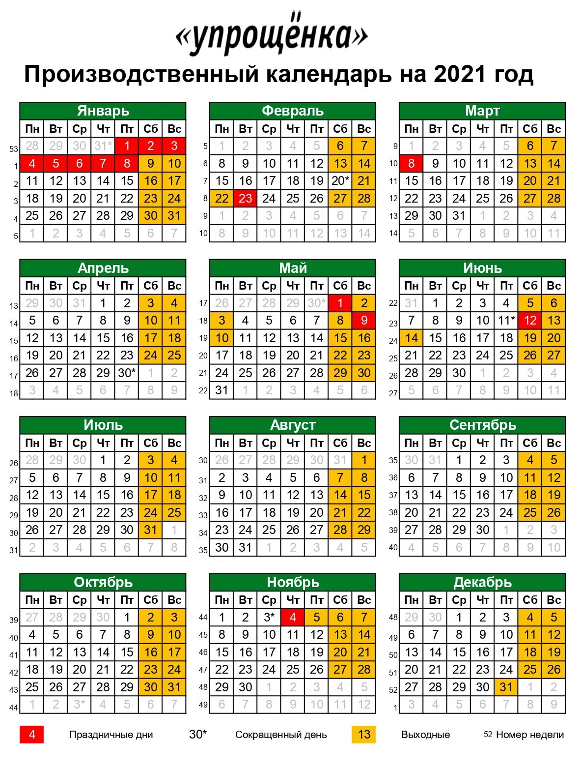 Производственный календарь 2021 с праздниками утвержденный Производственный календарь на 2021 год выходные и праздники