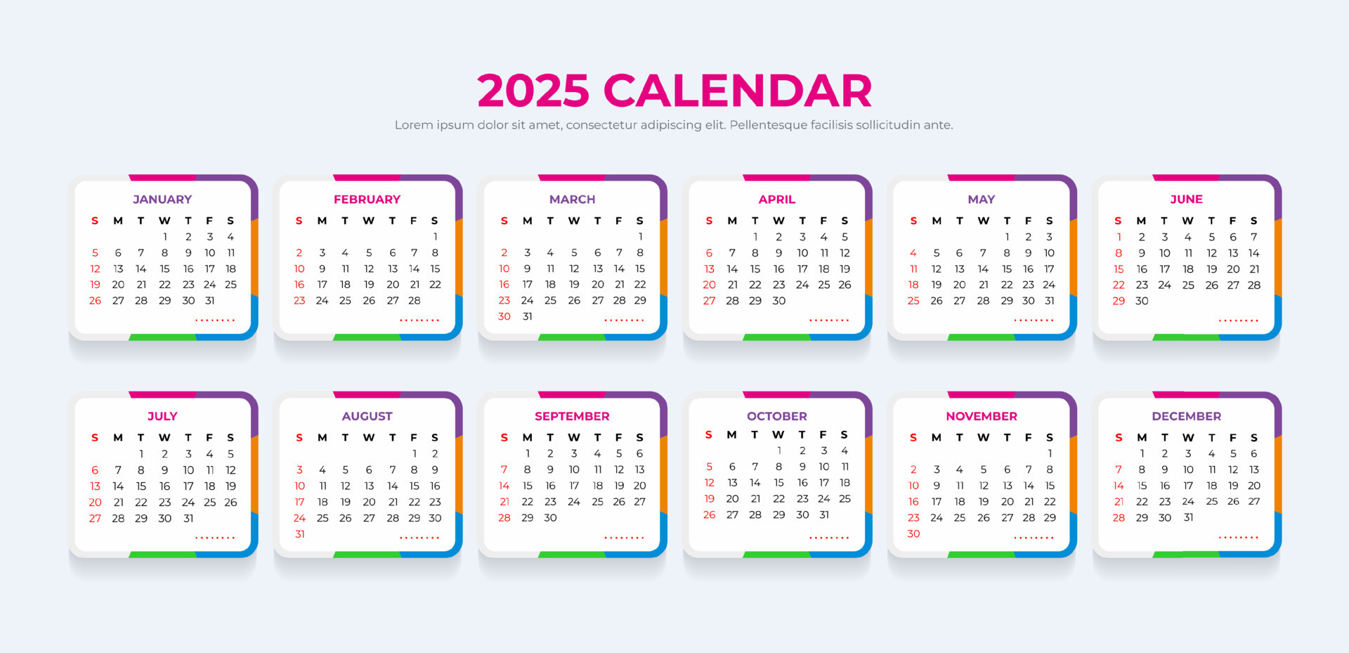 Производственный календарь 2024 2025 беларусь 2025 Calendar Template 24595696 Vector Art at Vecteezy