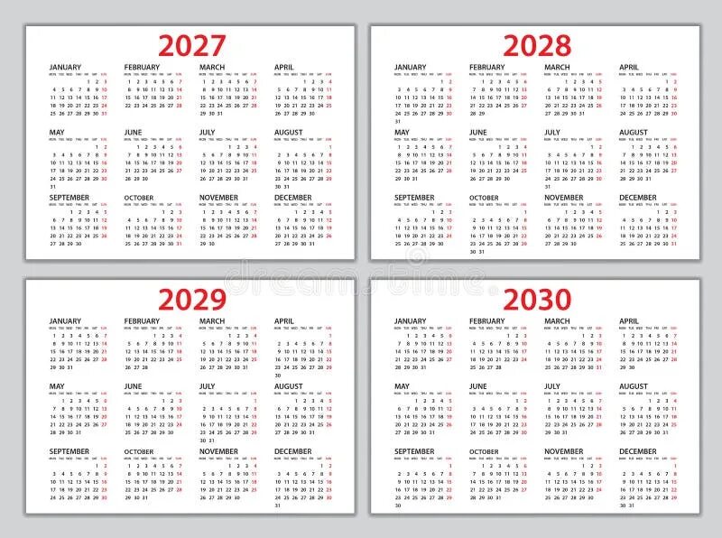 Производственный календарь 2025 2026 Calendar 2027, 2028, 2029, 2010 Template, Planner 2027, 2028, 2029, 2010 Year, W