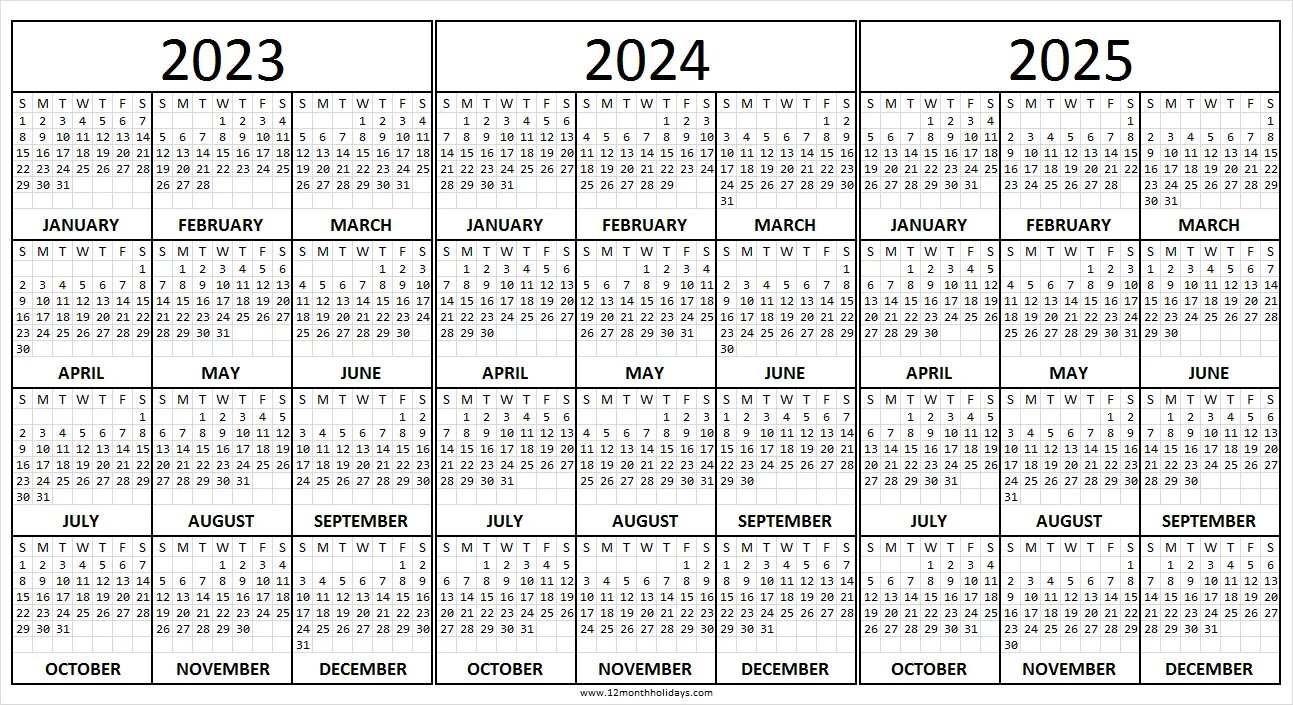 Производственный календарь 2025 для черно белого принтера The Miami Dade School Calendar 2022 To 2023 - Get Your Calendar Printable