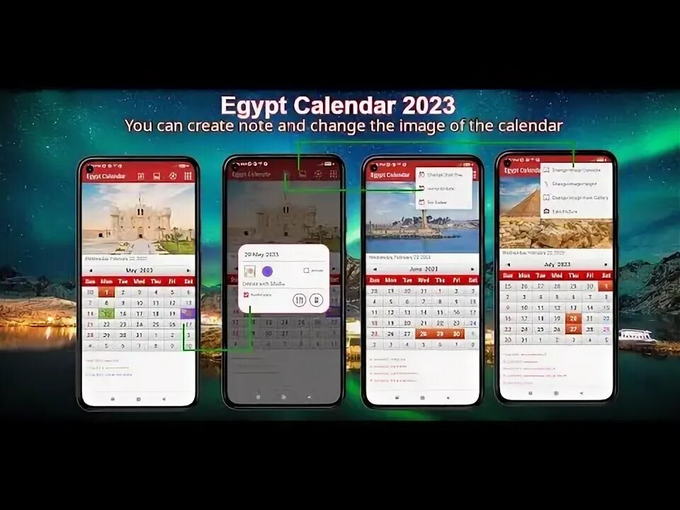 Производственный календарь египтат на 2025 Egypt Calendar 2023 - 2025 - YouTube