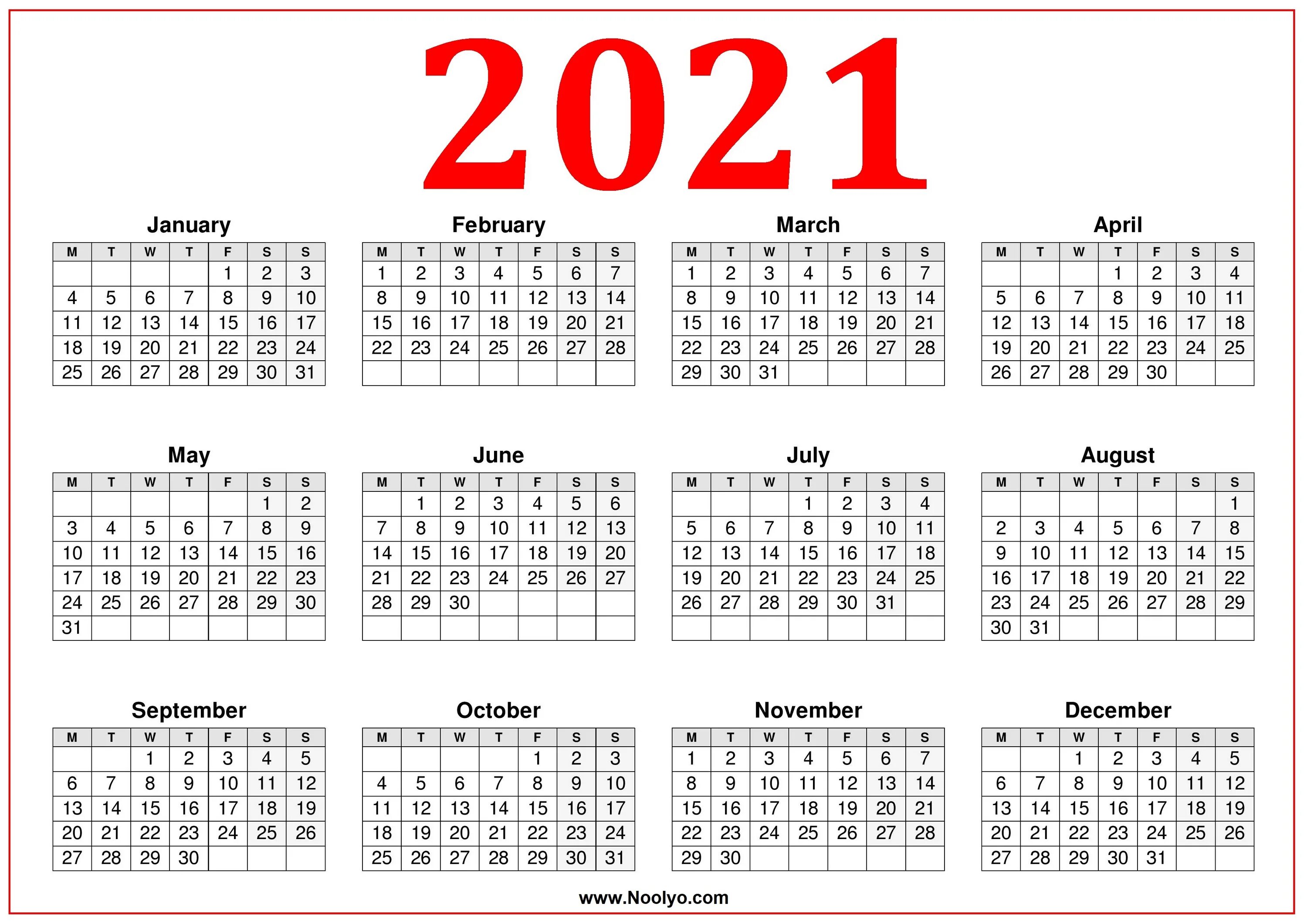 Производственный календарь на 2021 год 2021 Calendars - Page 3 - Noolyo.com