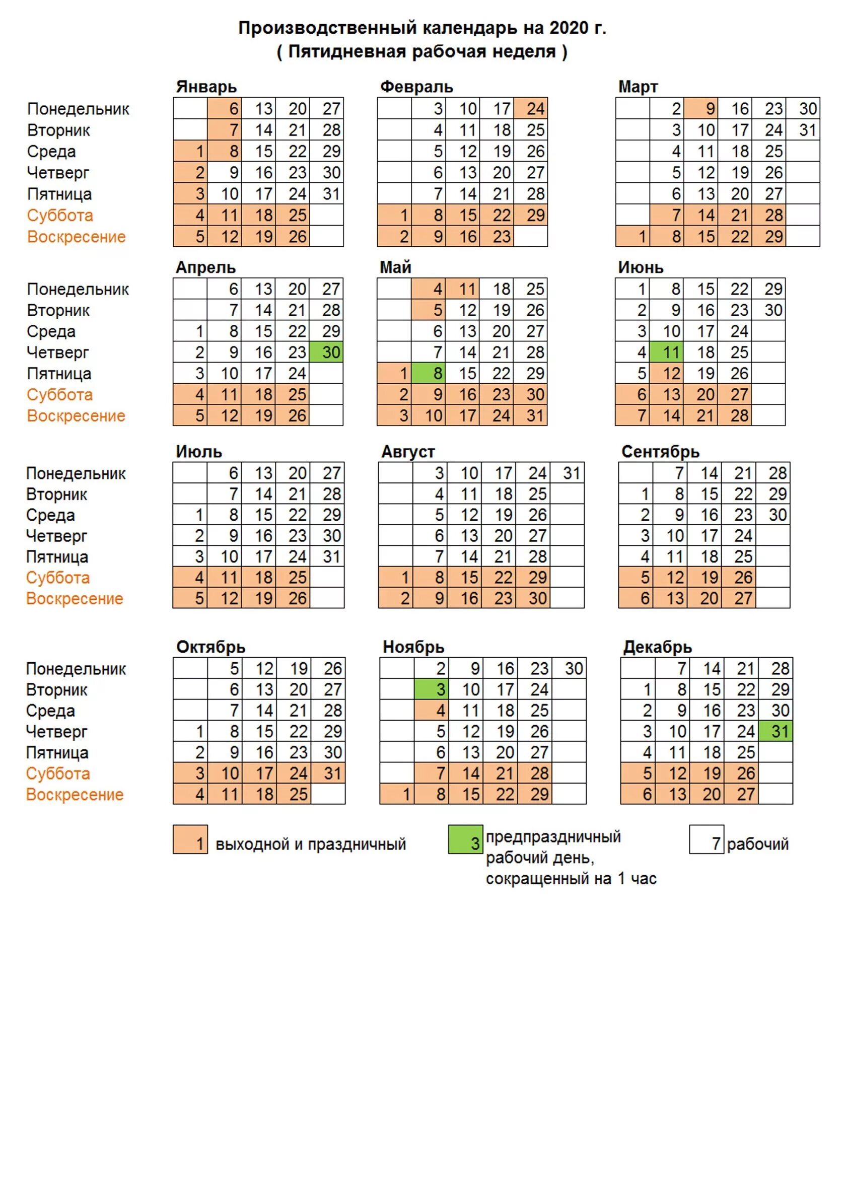 Производственный календарь на 24 год Производственный календарь на 24 год с праздниками и выходными - блог Санатории 