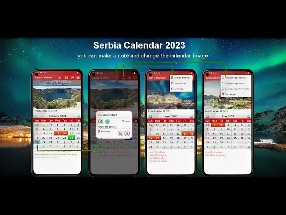 Производственный календарь сербии 2025 Serbia Calendar 2023 - YouTube