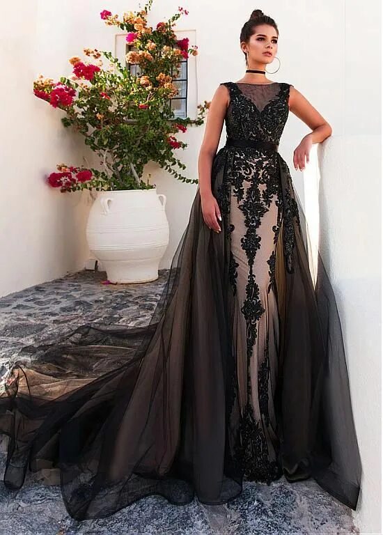 Прокат вечерних платьев фото Pin by Monica Pistone on Black dresses in 2022 Black wedding dresses, Evening dr