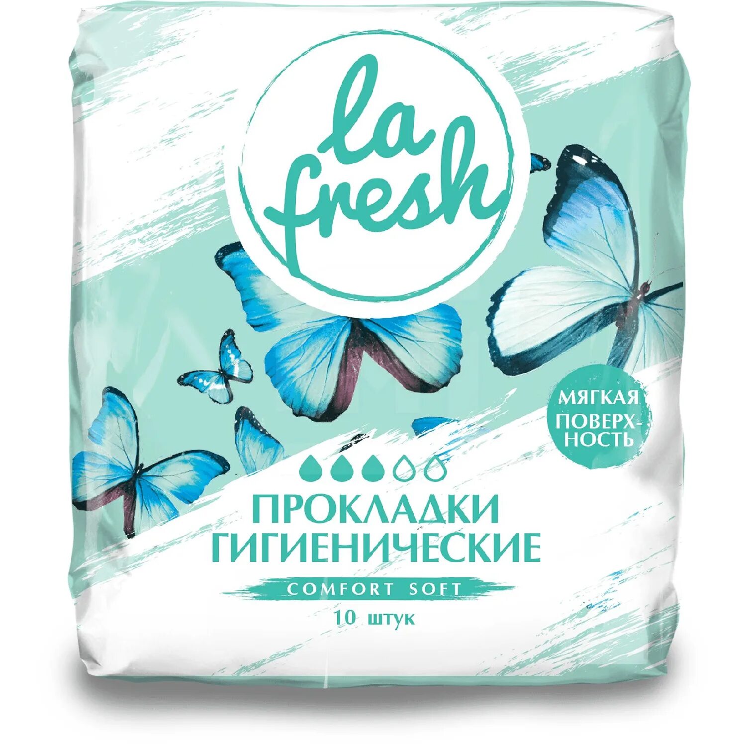 Прокладки OOO "Хайджин Текнолоджис" La Fresh "Ultra normal soft" - "Прокладки La