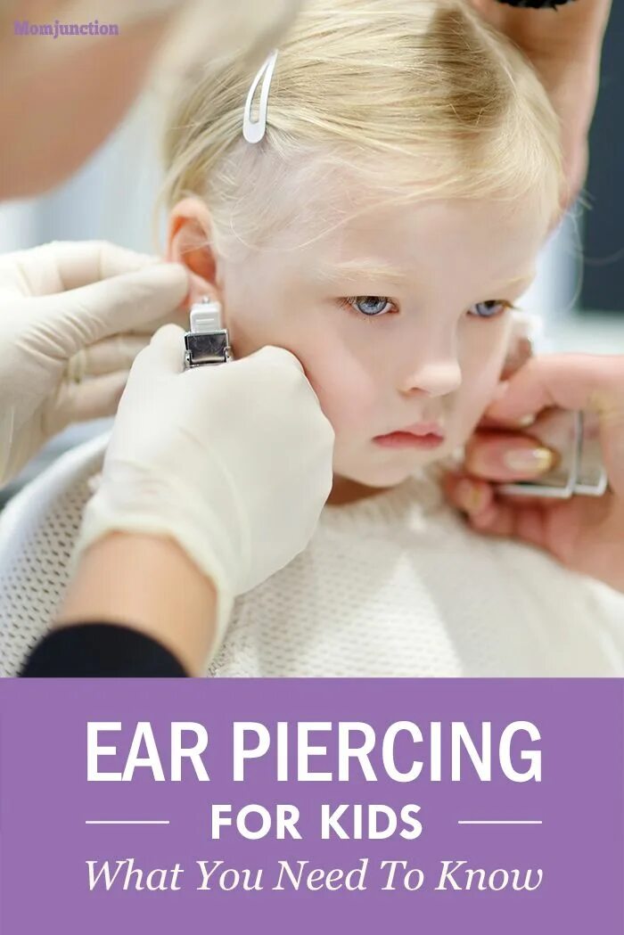 Прокол ушей фото детей Ear Piercing For Kids: Right Age And Safety Tips Ear piercings, Kids ear piercin