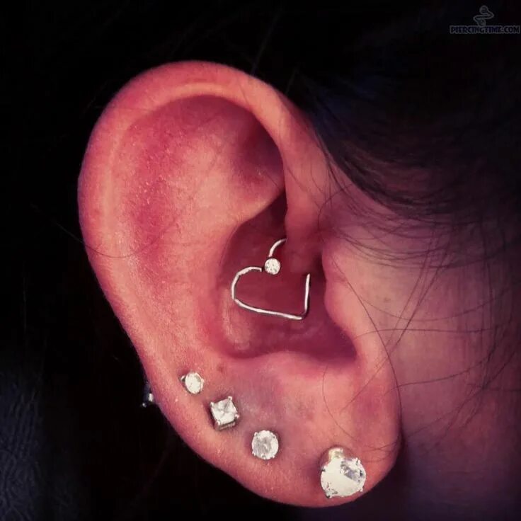 Проколола сердце шпилькой фото в ленту Pin by Chloe Taylor on Tattoos and piercings Ear piercings, Daith piercing, Eari