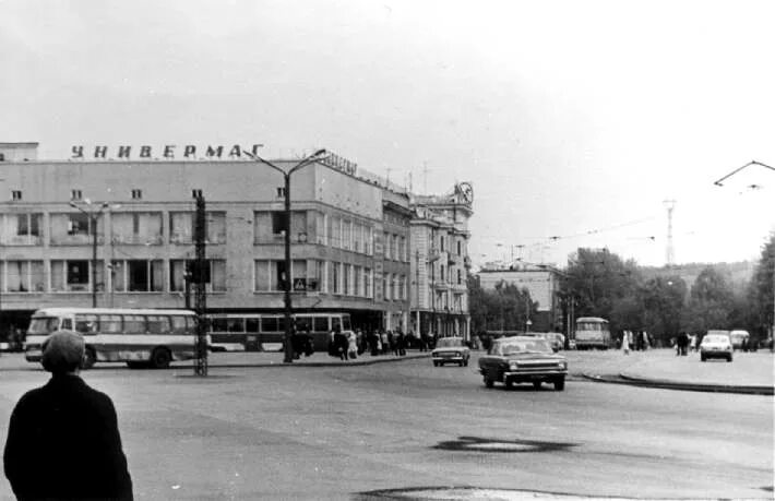 Прокопьевск кемеровская область ретро фото центральный универмаг История